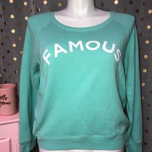 Retro Victoria’s Secret FAMOUS sweatshirt L